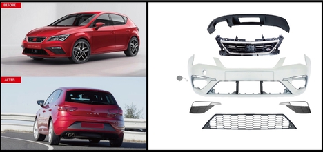 SEAT LEON 2018-2020 İÇİN FR BODY KIT (SİS DAHİL)